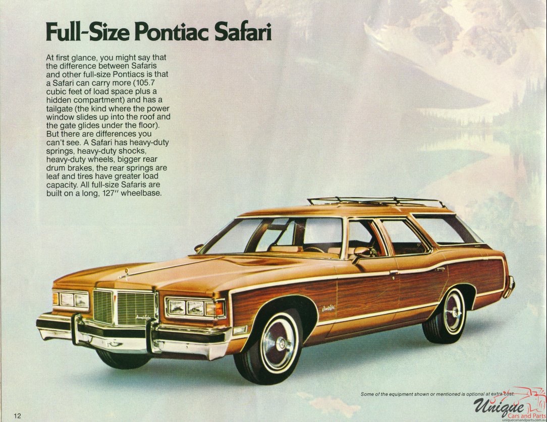 1976 Canadian Pontiac Brochure Page 5